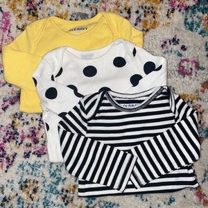 Unisex Baby Long sleeve onesies